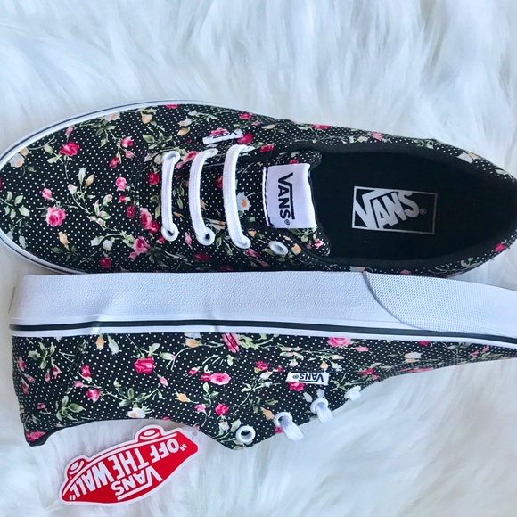 vans floral dots